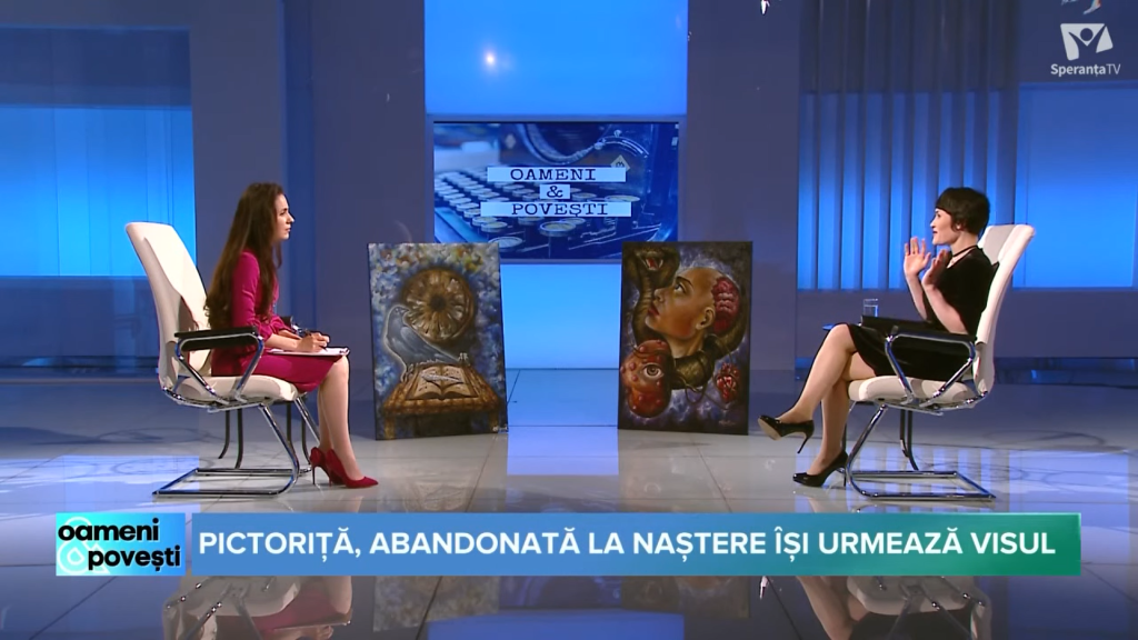 Pictorul Alina Meran: „Credeam că eu sunt de vină că nu am&nbsp;părinți”